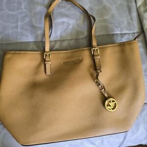 Michael Kors Tan Tote Bag
